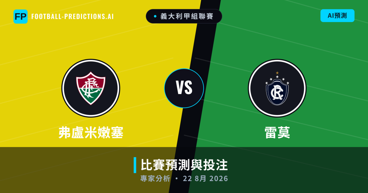 弗盧米嫩塞 vs 雷莫 — 比赛预测和前瞻