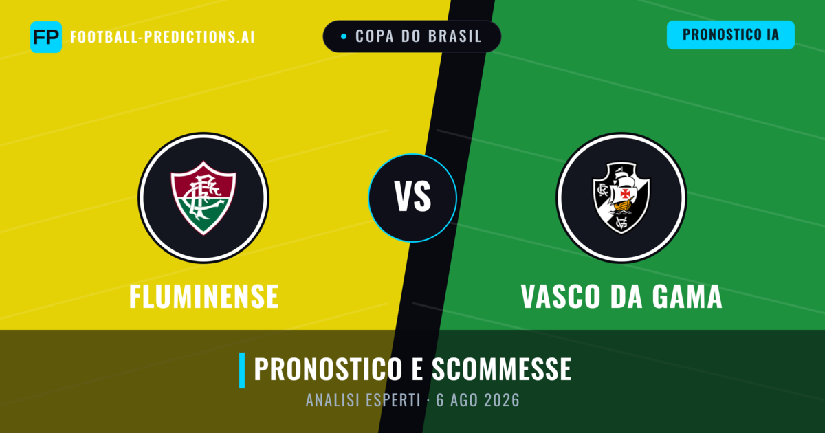 Fluminense vs Vasco da Gama — pronostico e anteprima del match