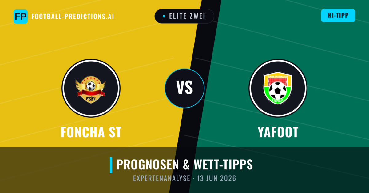 Foncha ST vs Yafoot — Prognose und Spielvorschau