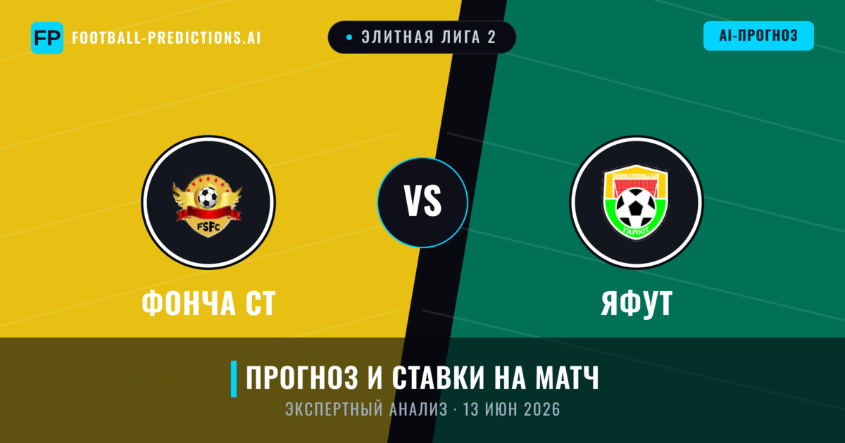 Фонча СТ – Яфут — прогноз и превью матча