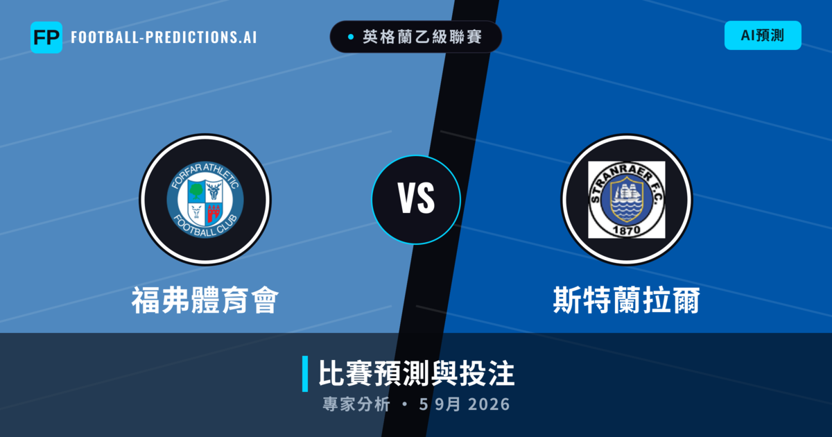 福弗體育會 vs 斯特蘭拉爾 — 比赛预测和前瞻