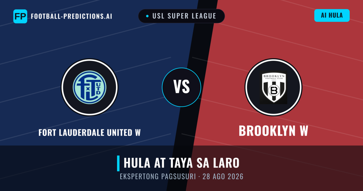 Fort Lauderdale United W vs Brooklyn W — hula at preview ng laban