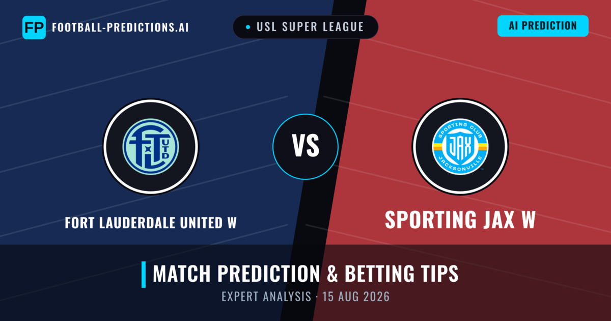 Fort Lauderdale United W vs Sporting JAX W — match prediction & preview