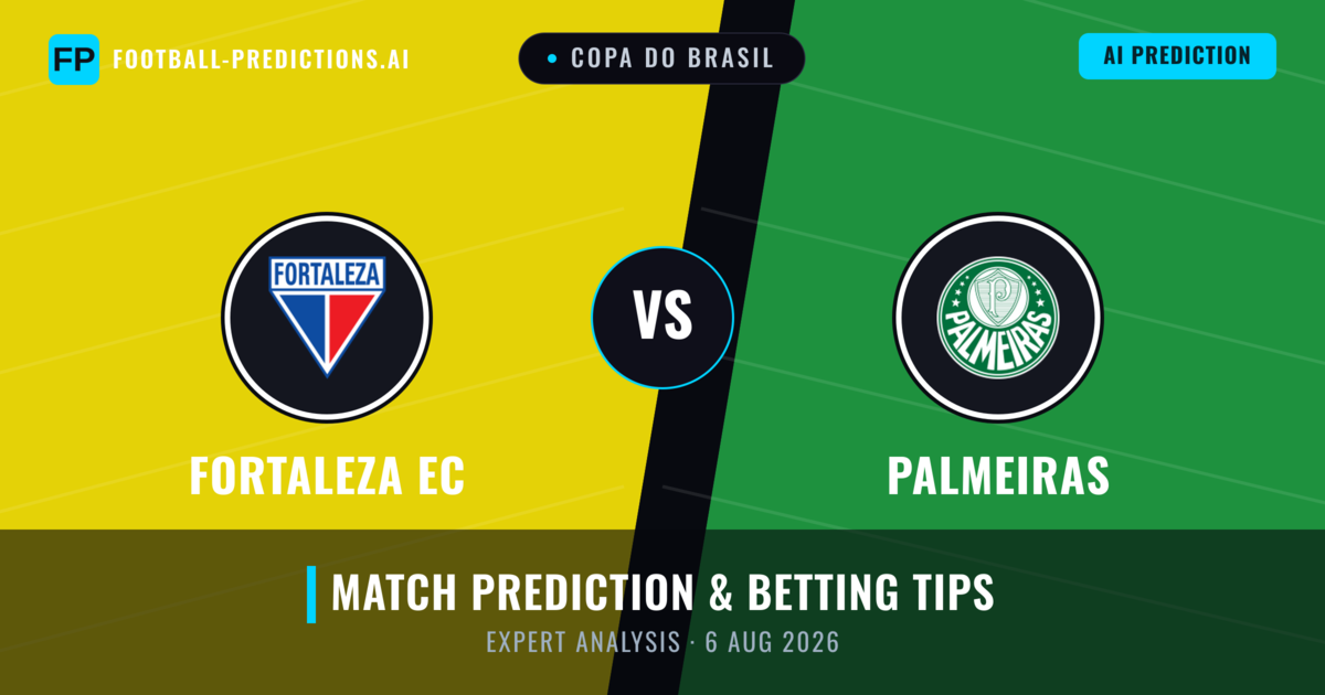 Fortaleza EC vs Palmeiras — match prediction & preview