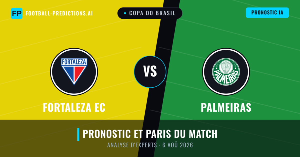 Fortaleza EC vs Palmeiras — pronostic et avant-match