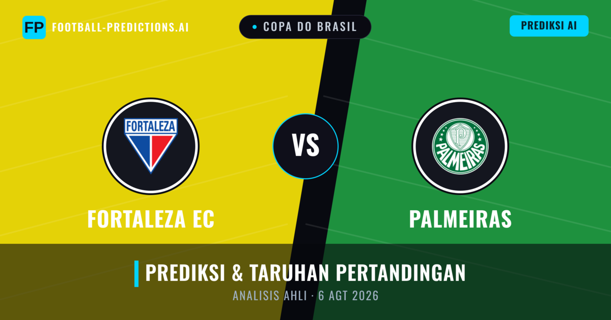 Fortaleza EC vs Palmeiras — prediksi dan pratinjau pertandingan