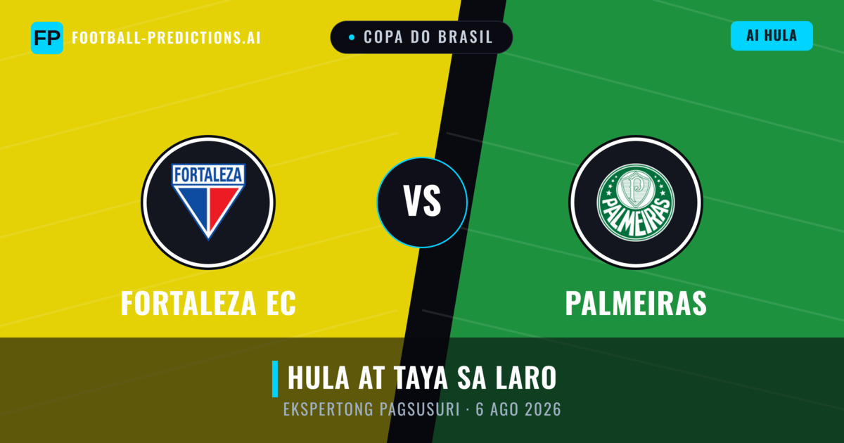 Fortaleza EC vs Palmeiras — hula at preview ng laban