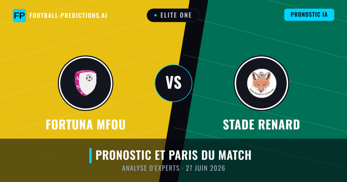 Fortuna Mfou vs Stade Renard — pronostic et avant-match