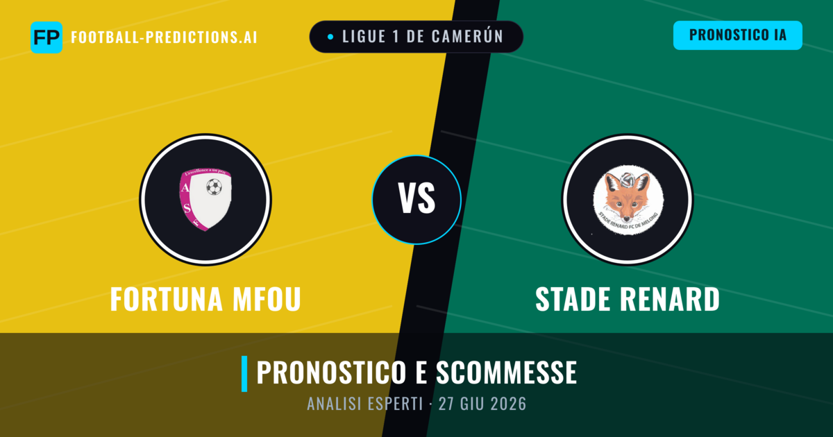 Fortuna Mfou vs Stade Renard — pronostico e anteprima del match