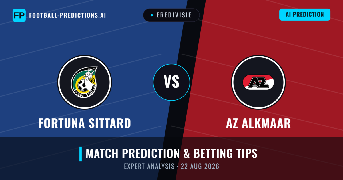 Fortuna Sittard vs AZ Alkmaar — match prediction & preview