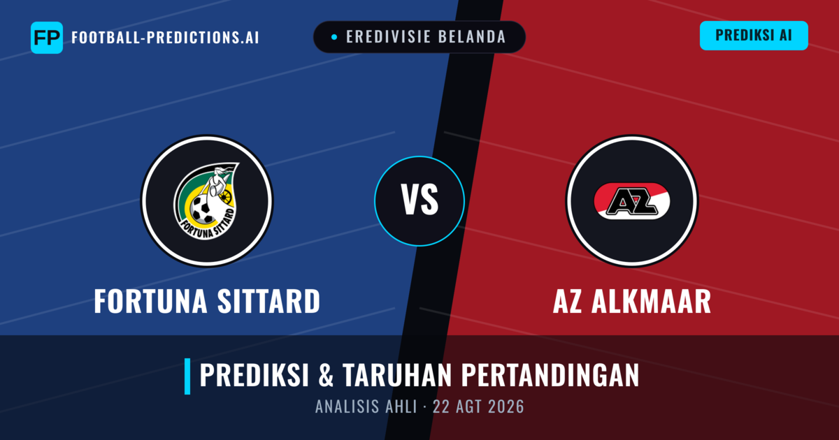Fortuna Sittard vs AZ Alkmaar — prediksi dan pratinjau pertandingan