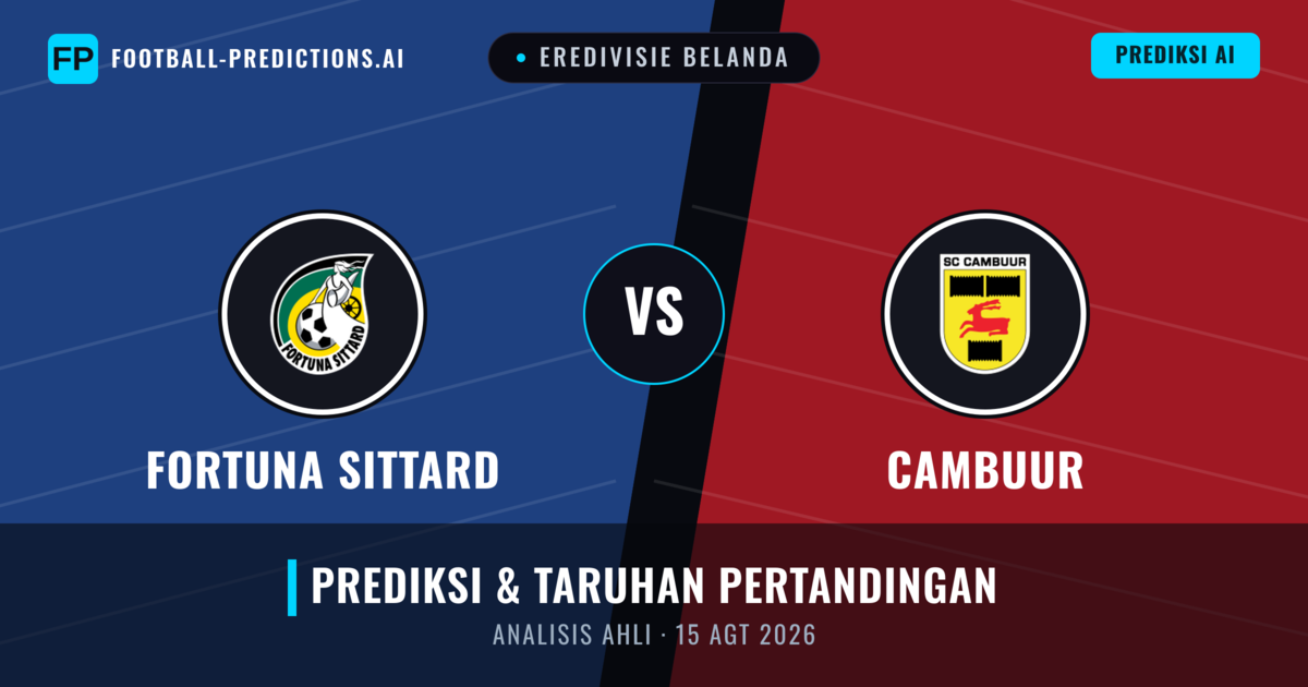 Fortuna Sittard vs SC Cambuur — prediksi dan pratinjau pertandingan