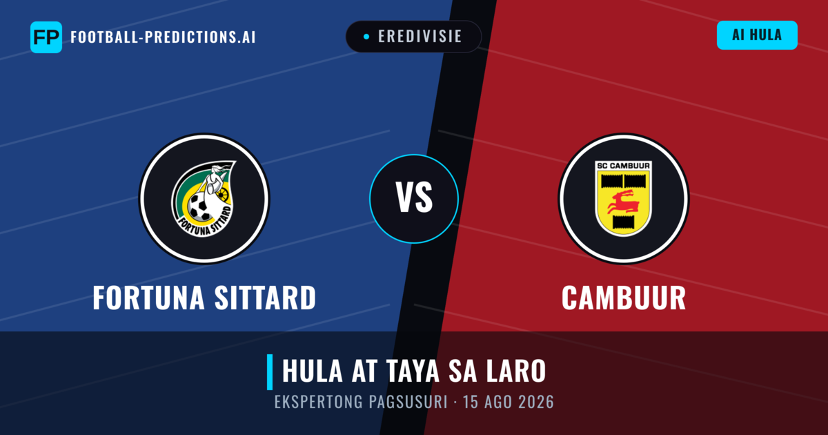 Fortuna Sittard vs Cambuur — hula at preview ng laban