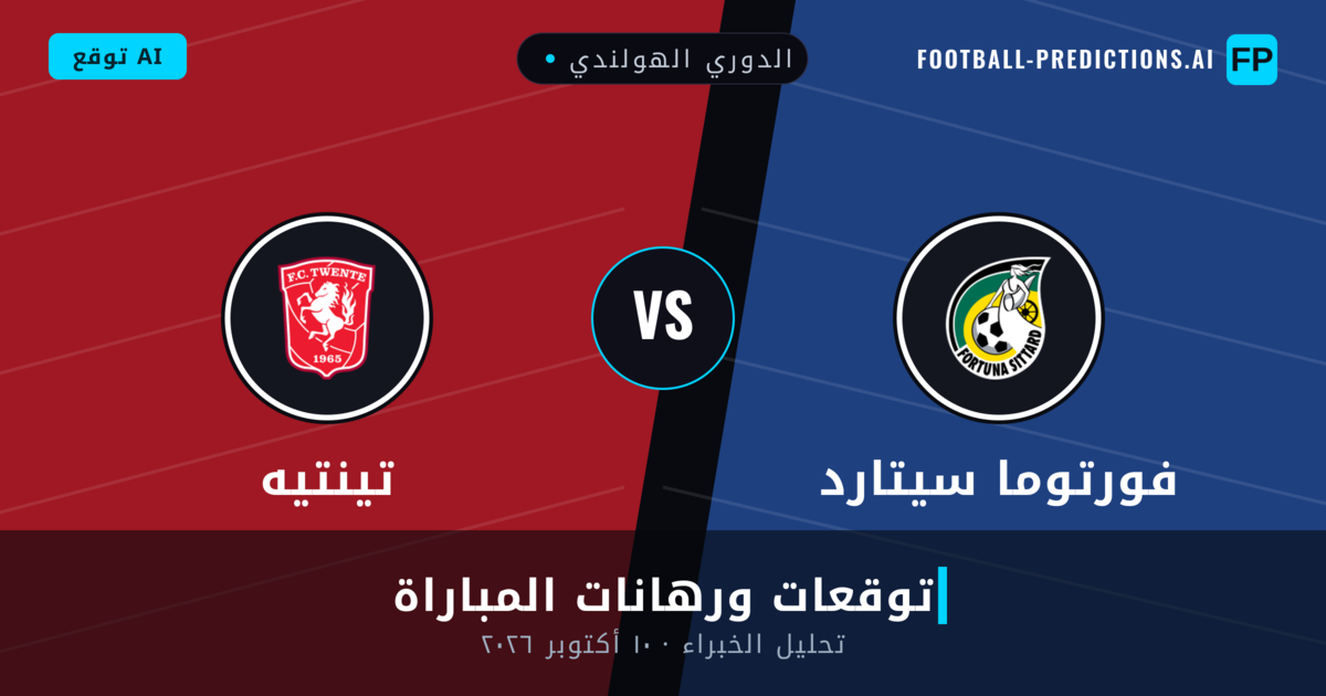 فورتوما سيتارد ضد تينتيه — توقعات ومعاينة المباراة