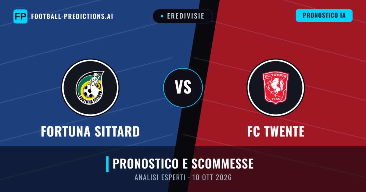 Fortuna Sittard vs FC Twente — pronostico e anteprima del match
