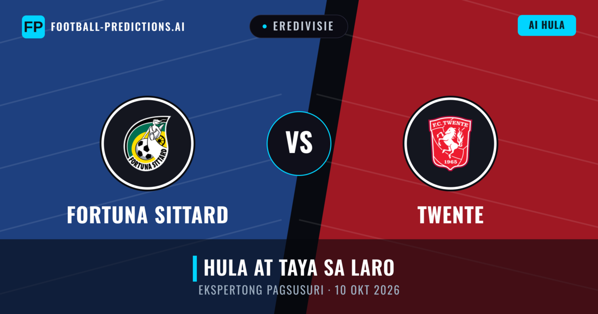 Fortuna Sittard vs Twente — hula at preview ng laban