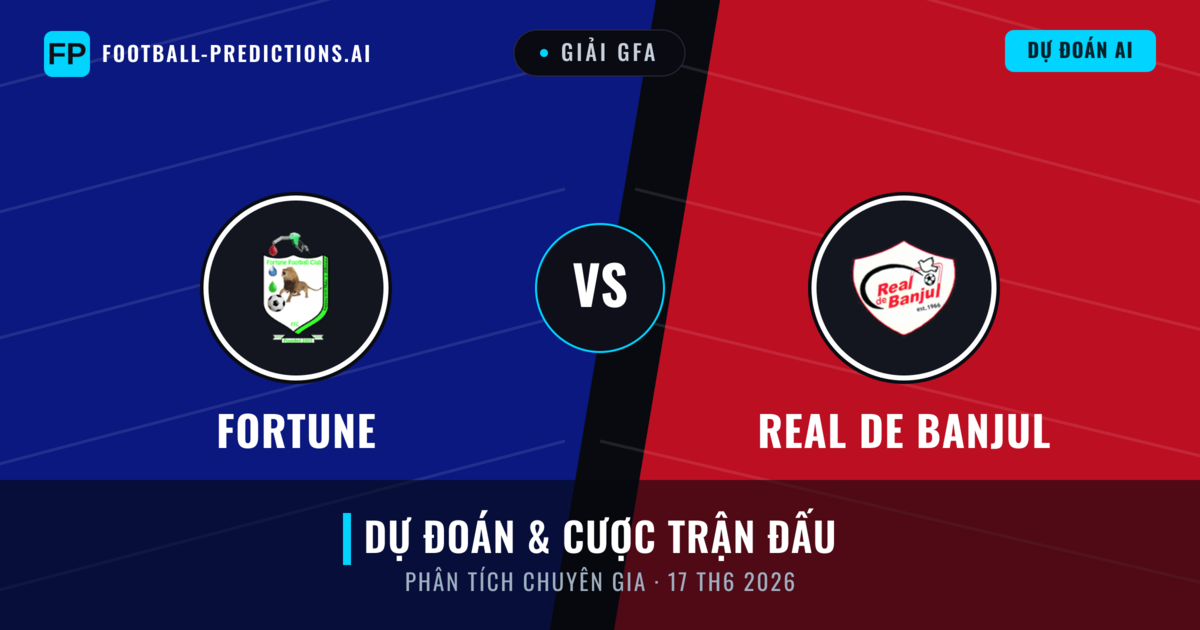 Fortune vs Real de Banjul — dự đoán và xem trước trận đấu