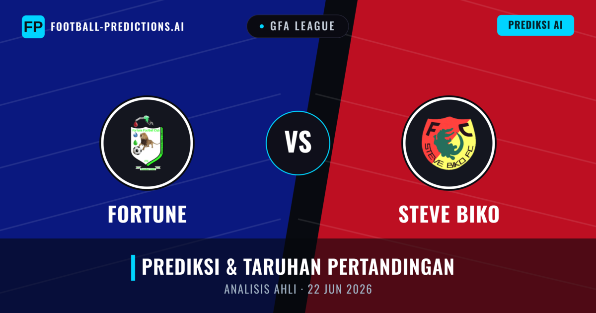 Fortune vs Steve Biko — prediksi dan pratinjau pertandingan