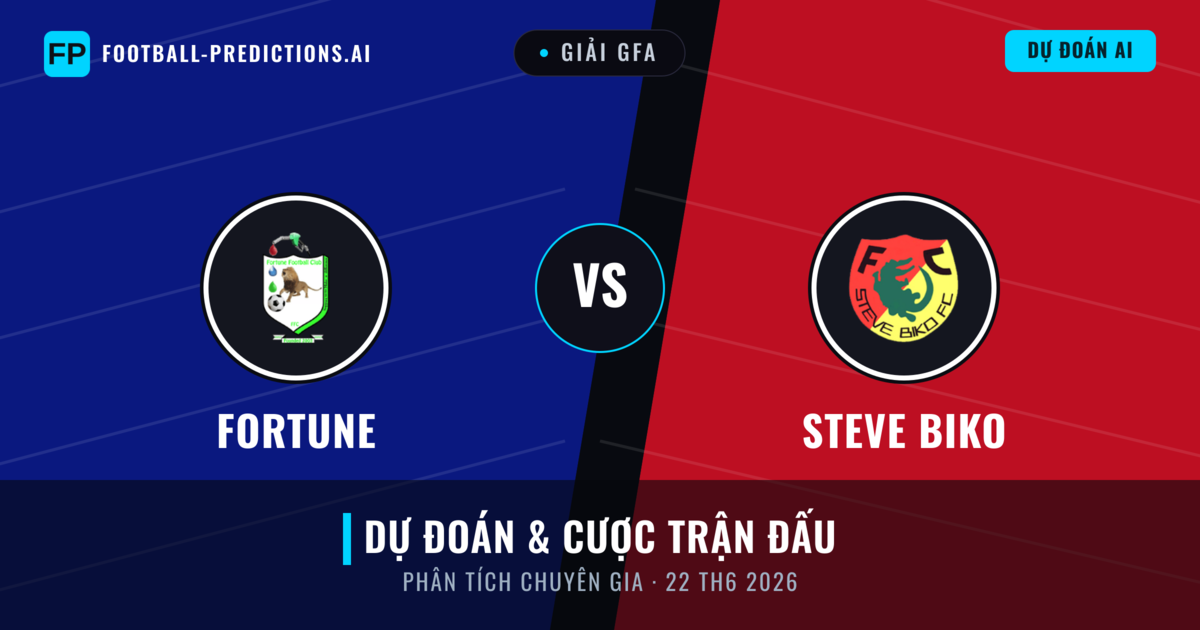 Fortune vs Steve Biko — dự đoán và xem trước trận đấu