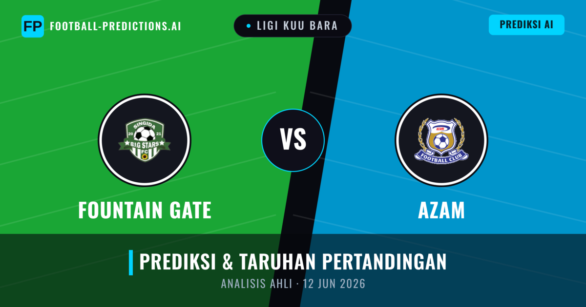 Fountain Gate vs Azam — prediksi dan pratinjau pertandingan