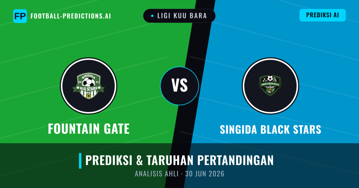 Fountain Gate vs Singida Black Stars — prediksi dan pratinjau pertandingan