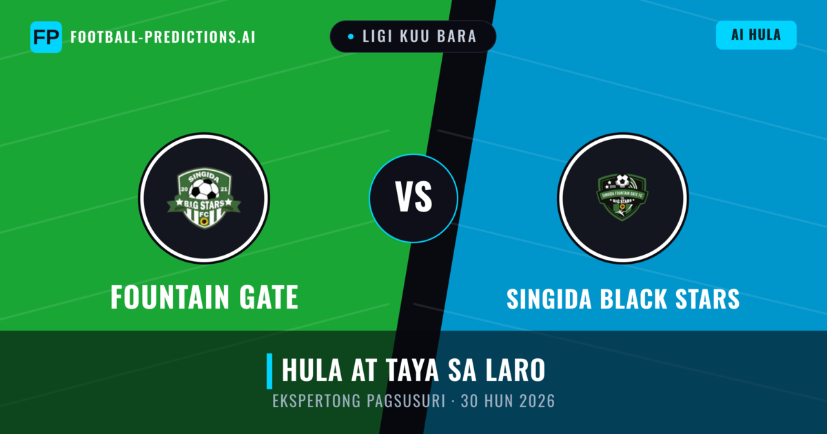 Fountain Gate vs Singida Black Stars — hula at preview ng laban