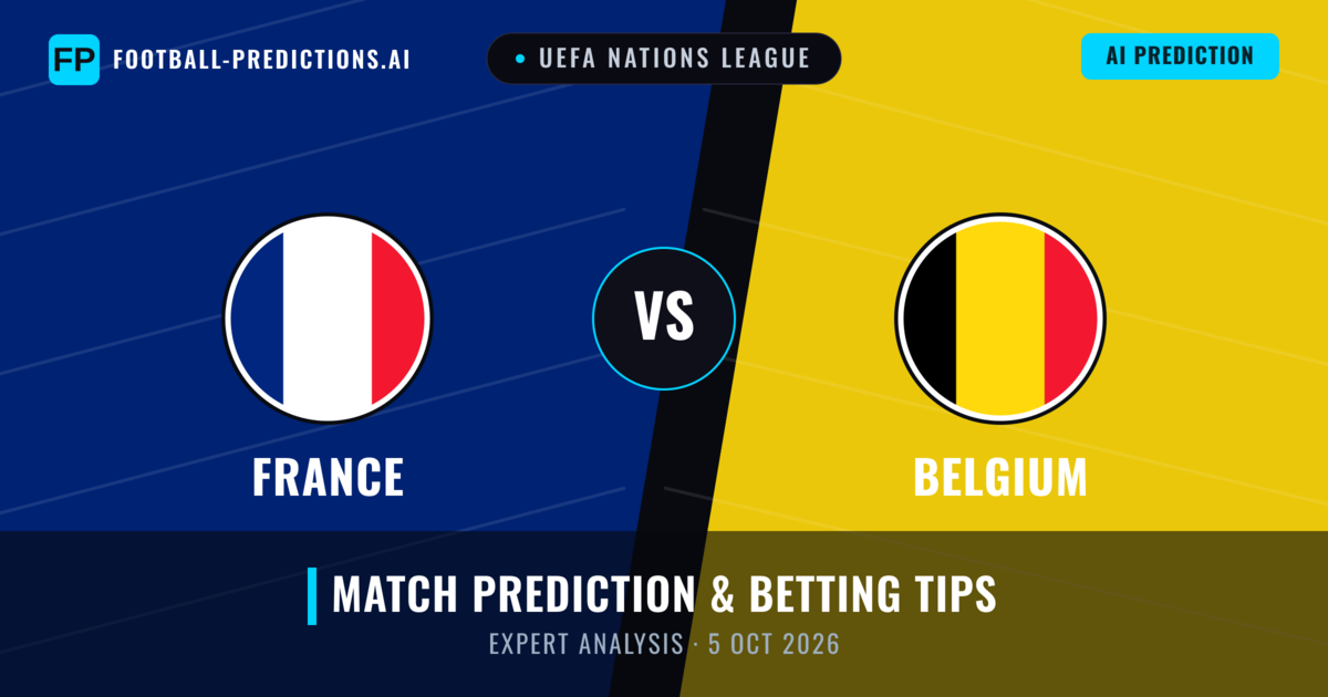 France vs Belgium — match prediction & preview