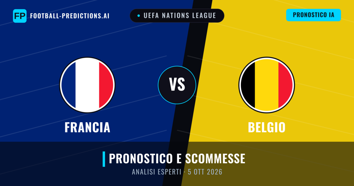 Francia vs Belgio — pronostico e anteprima del match