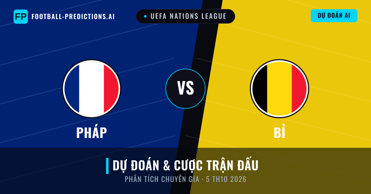Pháp vs Bỉ — dự đoán và xem trước trận đấu