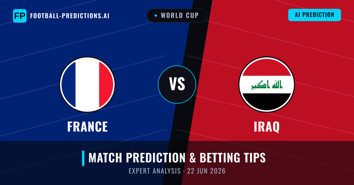 France vs Iraq β match prediction & preview