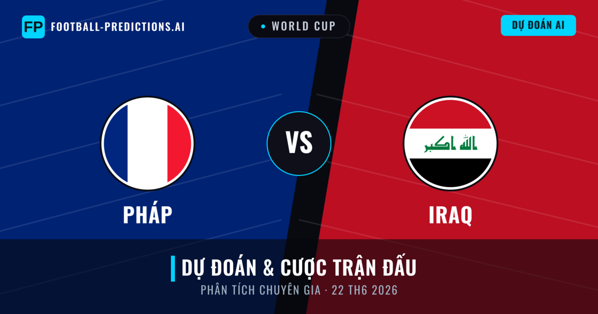 Pháp vs Iraq — dự đoán và xem trước trận đấu