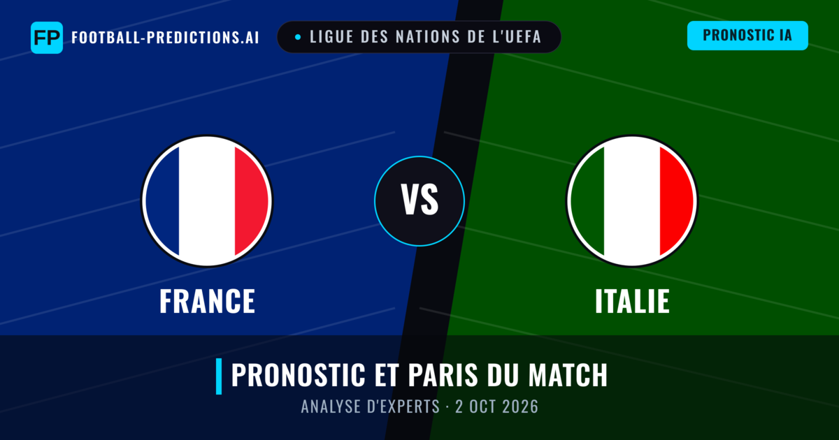 France vs Italie — pronostic et avant-match