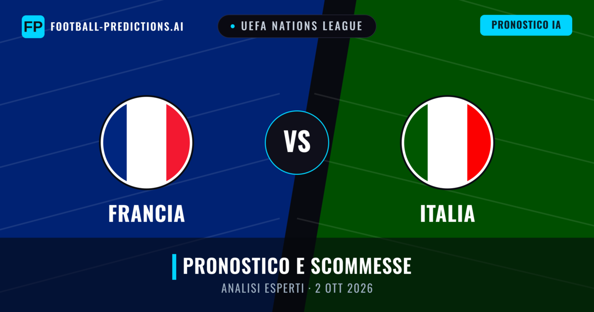 Francia vs Italia — pronostico e anteprima del match