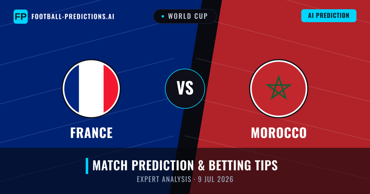 France vs Morocco — match prediction & preview