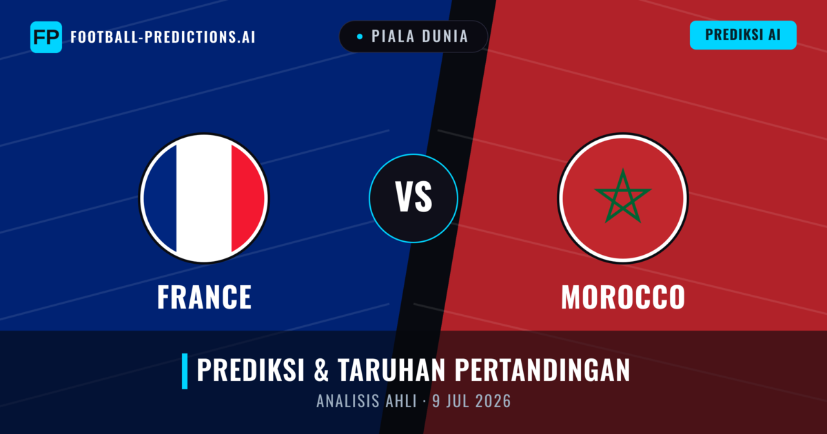Prancis vs Morocco — prediksi dan pratinjau pertandingan