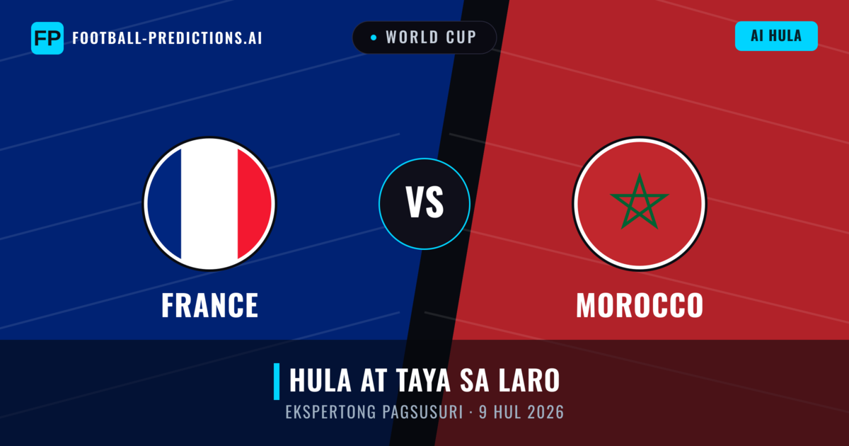 France vs Morocco — hula at preview ng laban