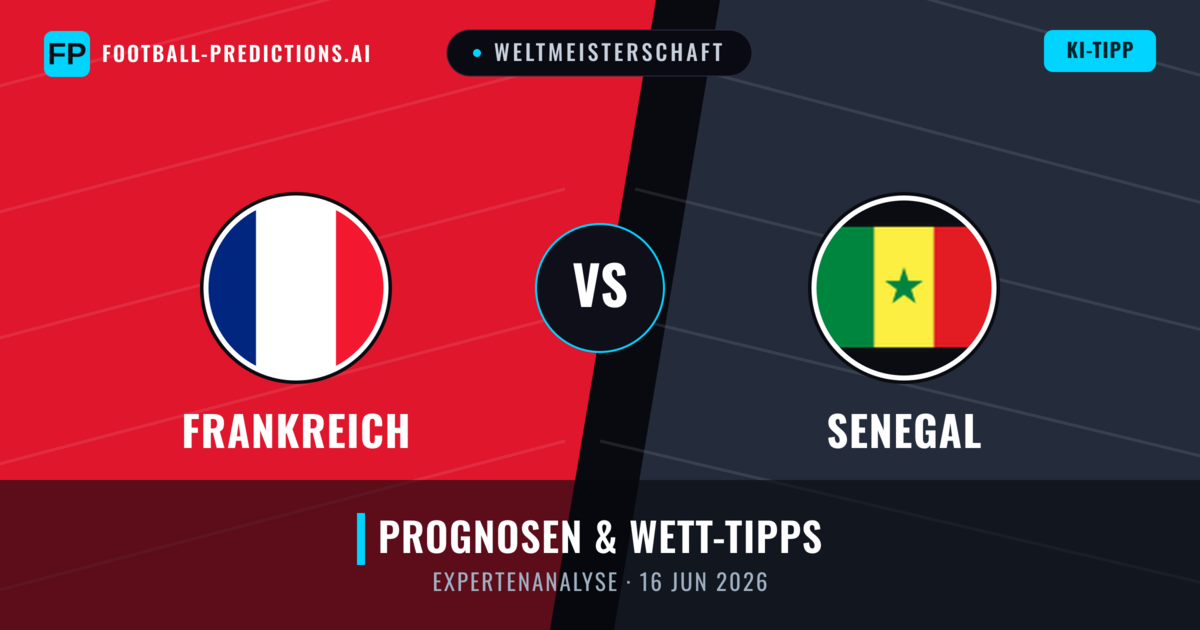 Frankreich vs Senegal — Prognose und Spielvorschau