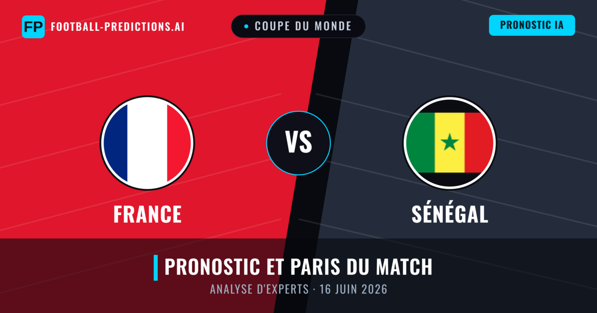 France vs Sénégal — pronostic et avant-match