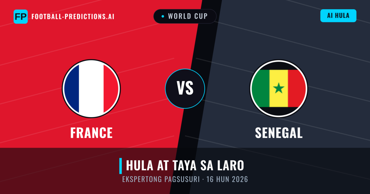 France vs Senegal — hula at preview ng laban