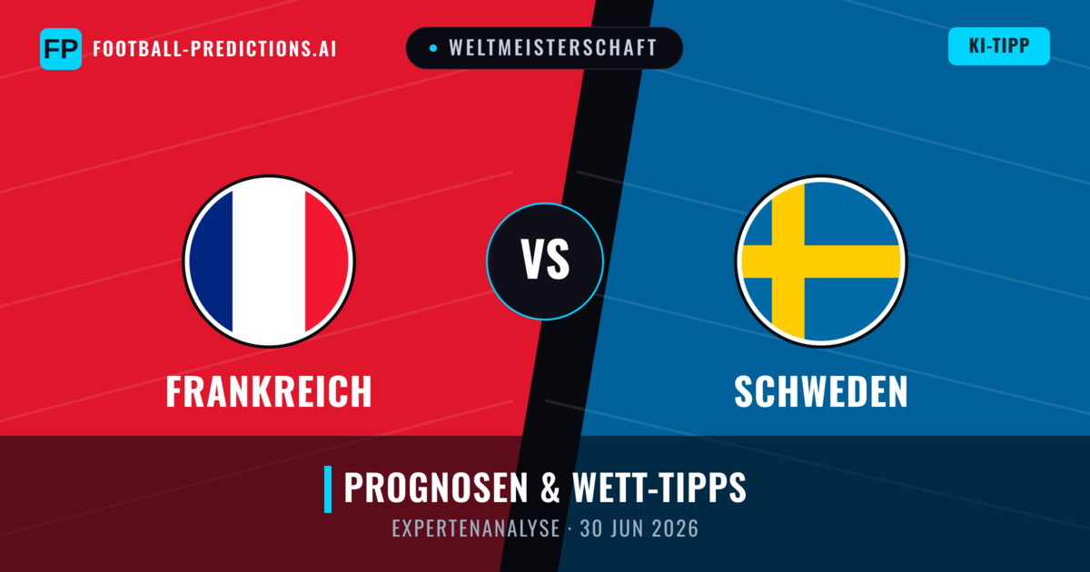 Frankreich vs Schweden — Prognose und Spielvorschau