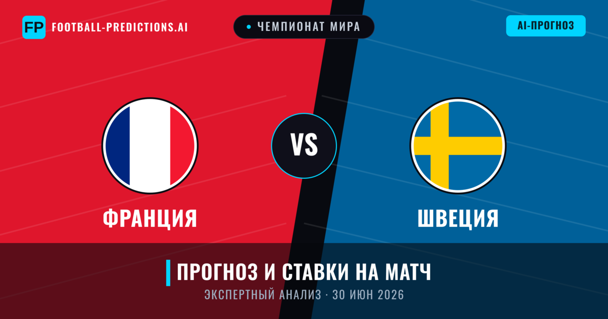 Франция – Швеция — прогноз и превью матча