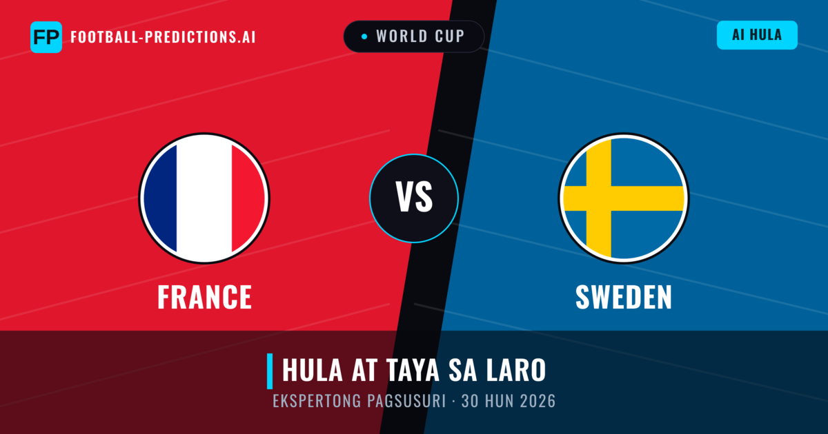 France vs Sweden — hula at preview ng laban