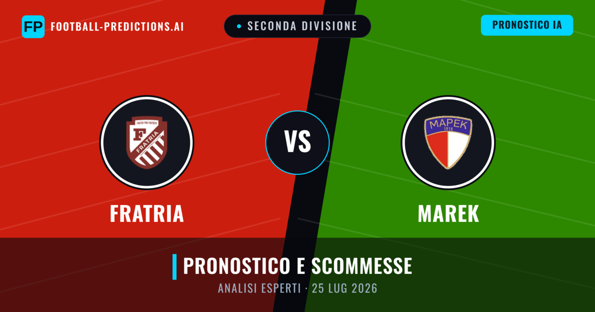 Fratria vs Marek — pronostico e anteprima del match