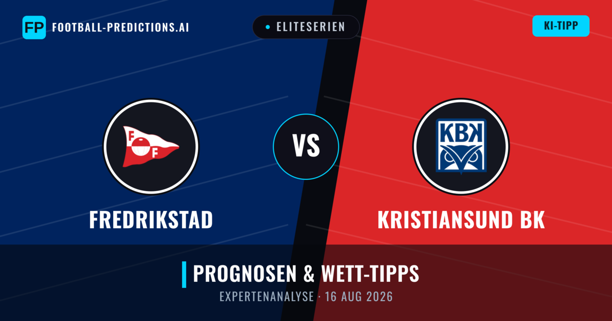 Fredrikstad vs Kristiansund BK — Prognose und Spielvorschau