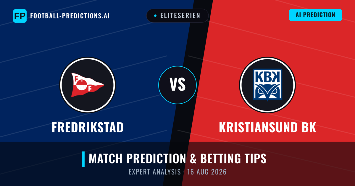 Fredrikstad vs Kristiansund BK — match prediction & preview
