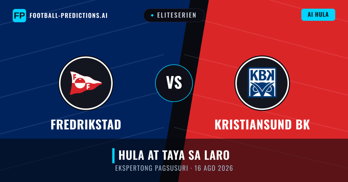 Fredrikstad vs Kristiansund BK — hula at preview ng laban