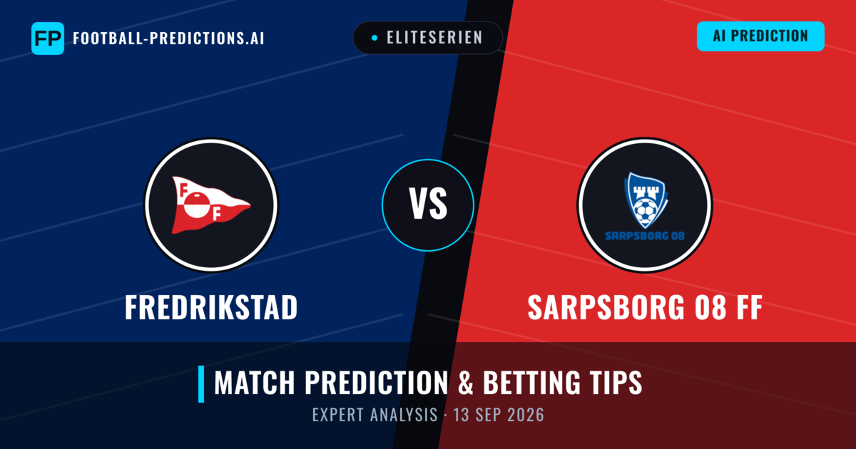 Fredrikstad vs Sarpsborg 08 FF — match prediction & preview