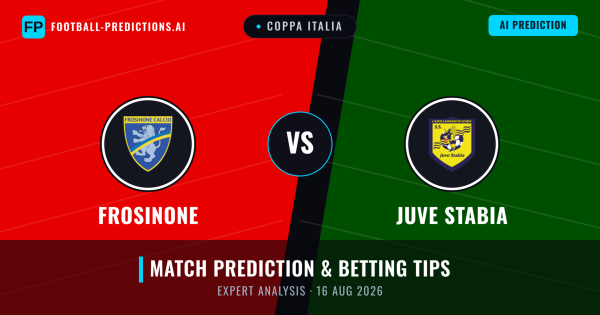 Frosinone vs Juve Stabia — match prediction & preview