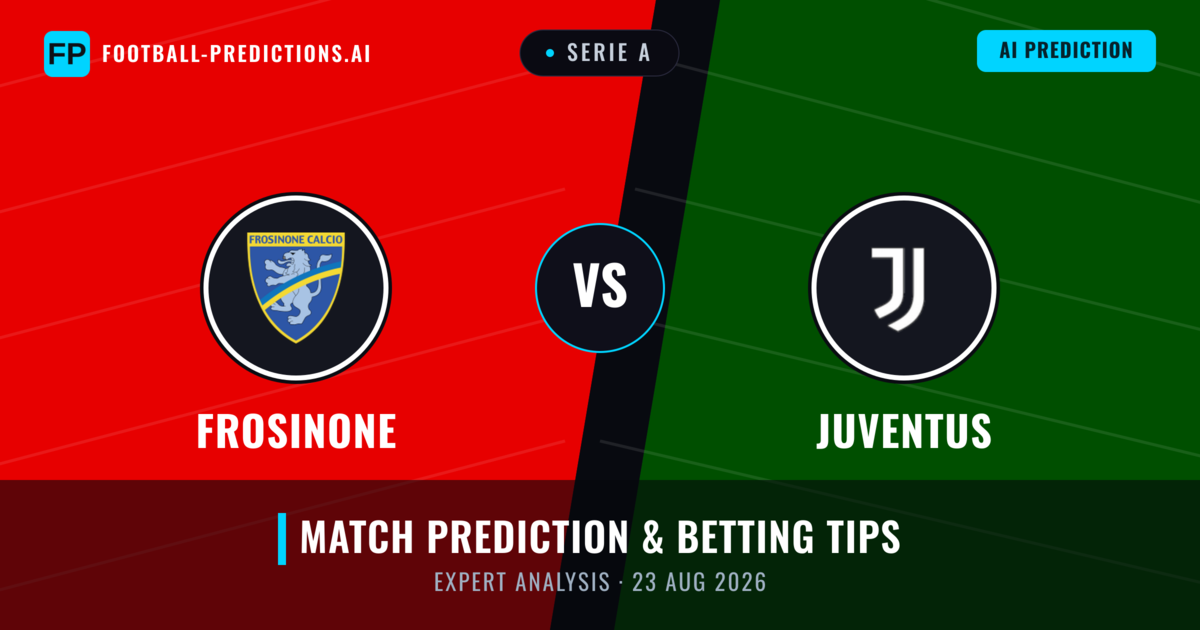 Frosinone vs Juventus — match prediction & preview