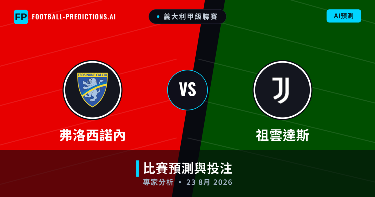 弗洛西諾內 vs 祖雲達斯 — 比赛预测和前瞻